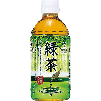 富永貿易 神戸居留地 緑茶 350ml ペットボトル 1セット(72本:24本×3ケース)