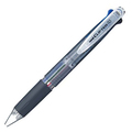 三菱鉛筆 4色ボールペン クリフター 0.7mm (軸色:透明黒) SE4354T.24 1本