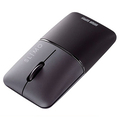 サンワサプライ 静音BluetoothブルーLEDマウス SLIMO (充電式) ブラック MA-BBS310BK 1個