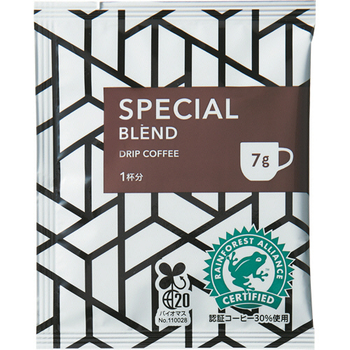 ユニカフェ オリジナルドリップコーヒー スペシャルブレンド カップサイズ 7g 1箱(100袋)