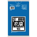 日本サニパック Nシリーズ 業務用ポリブクロ 青 45L 厚口0.040mm N-46 1パック(10枚)