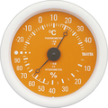 タニタ アナログ温湿度計 オレンジ TT-515-OR 1個