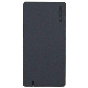 エレコム USB 40Gbps(USB4)対応外付けポータブルSSD 2TB ブラック ESD-EHA2000GBK 1台