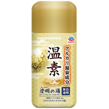 アース製薬 温素(ボトル入り) 澄明の湯 600g 1本