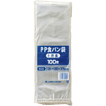 中川製袋化工 PP食パン袋 1斤(長) 370×125+120mm S022851 1セット(300枚:100枚×3パック)