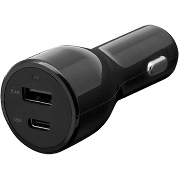 オウルテック Power Delivery対応USB車載充電器 ブラック OWL-CCU1CPD-BK 1個