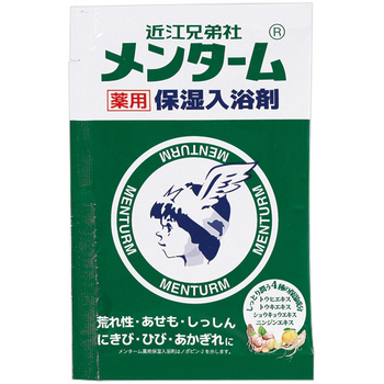 紀陽除虫菊 近江兄弟社 メンターム 薬用 保湿入浴剤 25g 1包