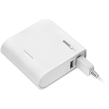 多摩電子工業 ACモバイルバッテリー 5200mAh ホワイト TLA16LAW 1個