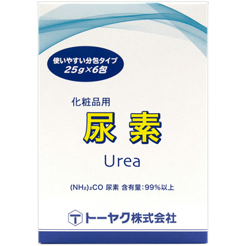 トーヤク 尿素 分包タイプ 25g/包 138480 1箱(6包)