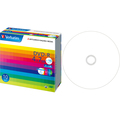 バーベイタム データ用DVD-R 4.7GB 1-16倍速 ホワイトワイドプリンタブル 5mmスリムケース DHR47JP10V1 1パック(10枚)