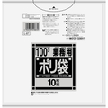 日本サニパック Lシリーズ 業務用ポリ袋 透明 100L 薄口0.030mm L-87 1パック(10枚)