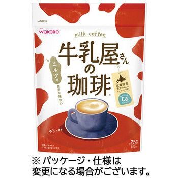 アサヒグループ食品 WAKODO 牛乳屋さんの珈琲 350g/袋 1セット(3袋)