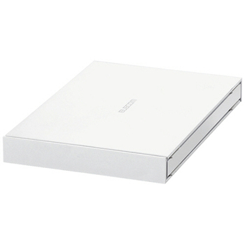 エレコム 外付けポータブルSSD 500GB ホワイト ESD-EJ0500GWH 1台
