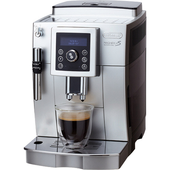 デロンギ マグニフィカS スペリオレ 全自動コーヒーマシン シルバーブラック ECAM23420SBN 1台