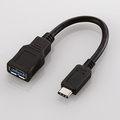 エレコム Type-C変換ケーブル ブラック USB3-AFCM01BK 1本