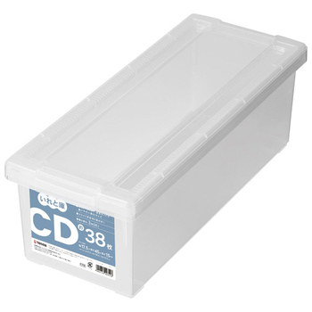 天馬 CDいれと庫 クリア 1個