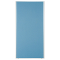 エランサ (N)パーティション クロスタイプ マグネット対応 幅900×奥行24×高さ1800mm ブルー(組立設置込) LPM-180090-BL 1枚