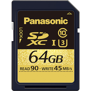 パナソニック SDHX UHS-Iメモリーカード 64GB RP-SDUC64GJK 1枚