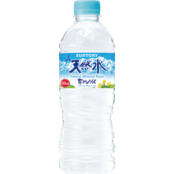 サントリー 天然水 550ml ペットボトル 1ケース(24本)
