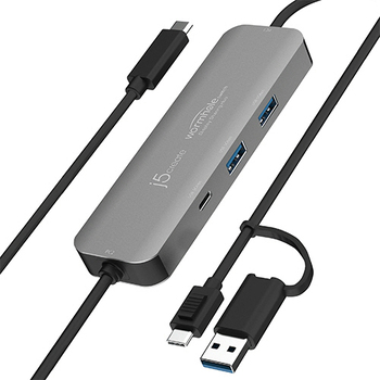 j5 Create ワームホールスイッチ PCリンクハブ USB-C to USB-C&A JCH462 1個