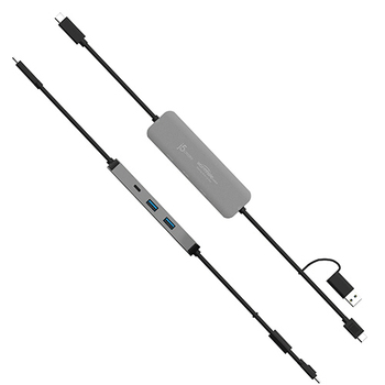 j5 Create ワームホールスイッチ PCリンクハブ USB-C to USB-C&A JCH462 1個