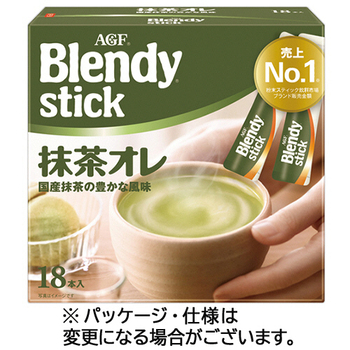 味の素AGF ブレンディ スティック 抹茶オレ 1箱(18本)