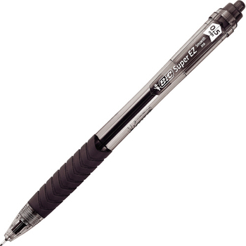 BIC スーパーEZノック 0.5mm 黒 SEZRT05BLK 1本