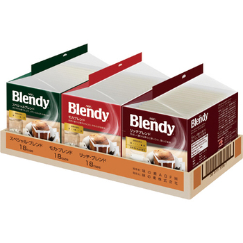味の素AGF ブレンディ レギュラーコーヒー ドリップパック アソート 7g 1セット(108袋:54袋×2箱)