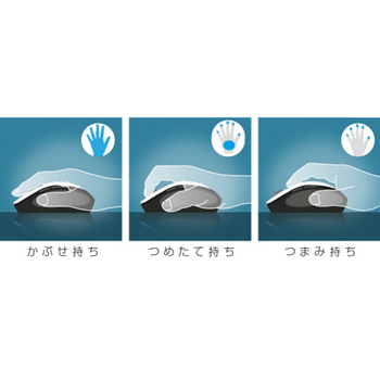 バッファロー 無線 BlueLED 静音 5ボタン 接続先切替機能付 ネオフィットマウス ホワイト BSMBB540WH 1個