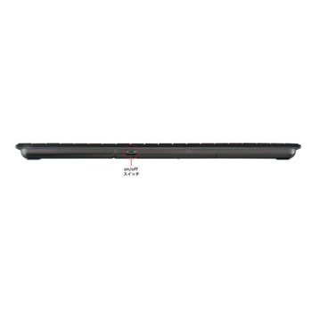 バッファロー 無線(2.4GHz) コンパクトキーボード ブラック BSKBW330BK 1台