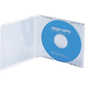 サンワサプライ DVD・CDケース 10mm厚 1枚収納 クリア FCD-PN10C 1パック(10枚)