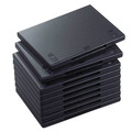 エレコム DVDトールケース 1枚収納 ブラック CCD-DVD03BK 1パック(10枚)