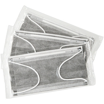 YAMAZEN 4層活性炭マスク 個包装 YKM4-50 1セット(1000枚:50枚×20箱)