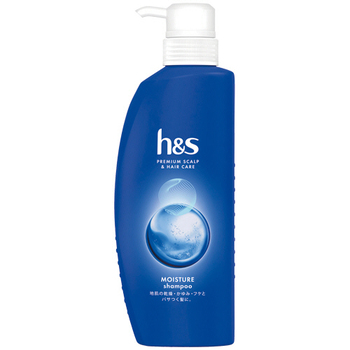 P&G h&s 地肌ケア モイスチャー シャンプー 本体 350ml 1本