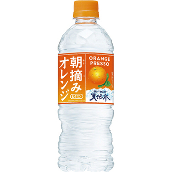 サントリー 朝摘みオレンジ&サントリー天然水 冷凍兼用ボトル 540ml ペットボトル 1ケース(24本)