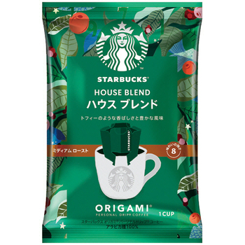 ネスレ スターバックス オリガミ パーソナルドリップ コーヒー ハウス ブレンド 1セット(15袋:5袋×3箱)