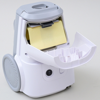 YAMAZEN 紙パック式クリーナー スリムタイプ ホワイト ZKDS-H300(W) 1台