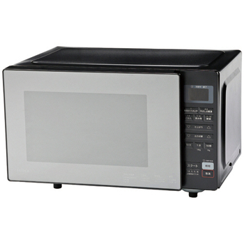 シロカ 電子レンジ 18L ブラック SX-18D231 1台