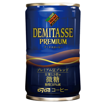ダイドードリンコ ダイドーブレンド プレミアム デミタス微糖 150g 缶 1ケース(30本)