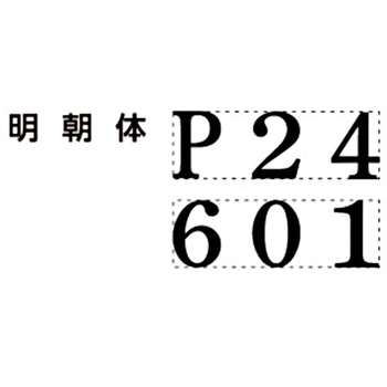 シヤチハタ ページナンバースタンプ 2号 明朝体 GNR-32M/H 1個