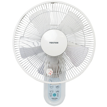 千住 TEKNOS 30cm壁掛けフルリモコン扇風機 ホワイト KI-W283R 1台