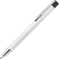 ゼブラ ライト付き油性ボールペン ライトライト 0.7mm 黒 (軸色:ホワイト) P-BA95-W 1本