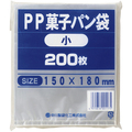 中川製袋化工 PP菓子パン袋 小 180×150mm S005194 1パック(200枚)