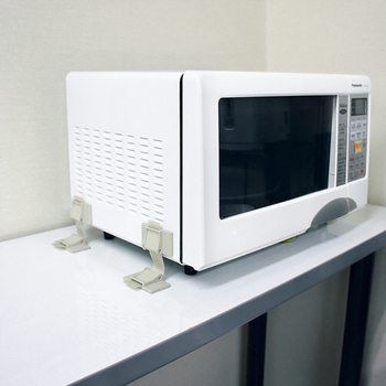 ティーエフサービス 転倒防止固定具 イーフィックス M クリーム EF-64V 1パック(2個)