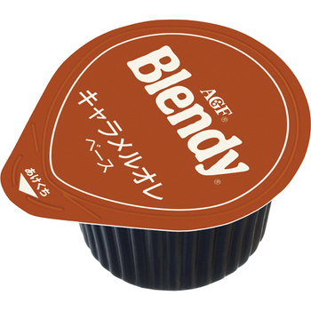 味の素AGF ブレンディ ポーション 濃縮コーヒー キャラメルオレベース 1セット(72個:24個×3パック)