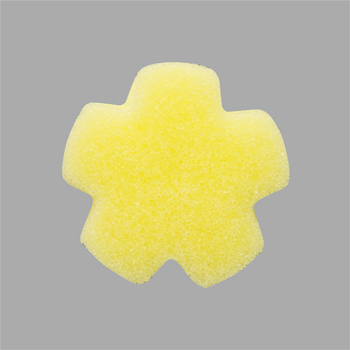 カワモト マウスピュア 口腔ケアスポンジ 紙軸 S 039-112051-00 1セット(1200本:50本×24箱)
