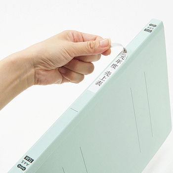TANOSEE フラットファイル PPラミネート表紙タイプ A4タテ 150枚収容 背幅17.5mm 5色アソートパック 1パック(10冊:各色2冊)