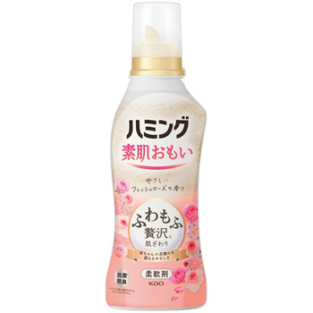 花王 ハミング 素肌おもい フレッシュローズの香り 本体 530mL 1本