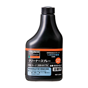 TRUSCO αノンガスクリーナースプレー 替ボトル 350ml ECO-CL-C 1本