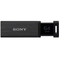 ソニー USBメモリー ポケットビット QXシリーズ ノックスライド式高速 64GB ブラック USM64GQX B 1個